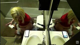 2 women pooping with reflections in a mirror, ScatKings.com Scat Porn 25 ScatKings.com Scat Porn