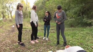 5 girls feeding hungry slave, ScatKings.com Scat Porn 7 ScatKings.com Scat Porn