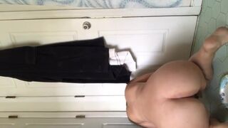 Big ass chubby girl farts before little poop, ScatKings.com Scat Porn 3 ScatKings.com Scat Porn