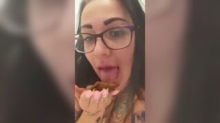 Chubby girl licking her shit, ScatKings.com Scat Porn 7 ScatKings.com Scat Porn