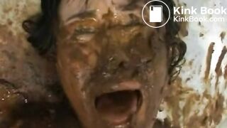 Cramming Mouth With Shit, ScatKings.com Scat Porn 12 ScatKings.com Scat Porn