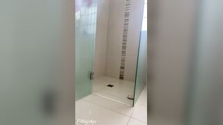 Gill pooping in shower cabin, ScatKings.com Scat Porn 12 ScatKings.com Scat Porn