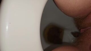 Girl with hairy pussy poops filmed between the legs, ScatKings.com Scat Porn 29 ScatKings.com Scat Porn