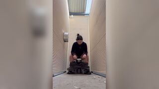 Hot as Babe Shits in Public Toilet, ScatKings.com Scat Porn 1 ScatKings.com Scat Porn