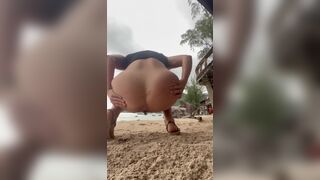 Hot blonde pooping on the beach - video 2, ScatKings.com Scat Porn 6 ScatKings.com Scat Porn
