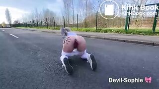 Huge poop in the middle of a road, ScatKings.com Scat Porn 5 ScatKings.com Scat Porn