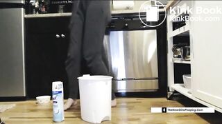 Kitchen trash poop, ScatKings.com Scat Porn 23 ScatKings.com Scat Porn