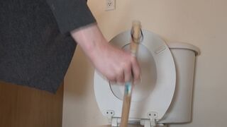Panty Shit Broken Toilet, ScatKings.com Scat Porn 23 ScatKings.com Scat Porn
