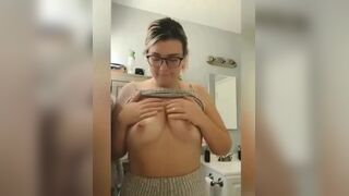 Pretty girl with glasses pooping, ScatKings.com Scat Porn 6 ScatKings.com Scat Porn