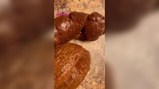 Thick turd on counter top, ScatKings.com Scat Porn 9 ScatKings.com Scat Porn