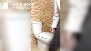 Toilet pooping girl smears shit on her body, ScatKings.com Scat Porn 3 ScatKings.com Scat Porn