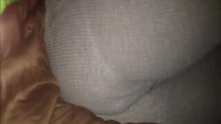 Woman fills pajamas in bed., ScatKings.com Scat Porn 1 ScatKings.com Scat Porn