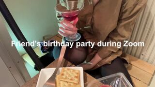 ズームで友達の誕生日会中、尿意を催しバレないように少しずつおもらしするも, ScatKings.com Scat Porn 12 ScatKings.com Scat Porn